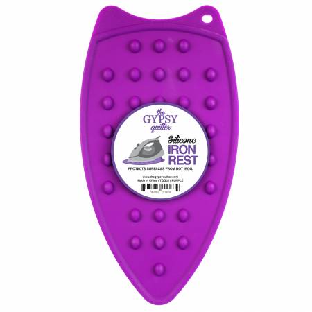 Gypsy Quilter Silicone Iron Rest Purple