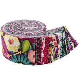 Fragrant Fields Rolie Polie Jelly Roll - Riley Blake Designs