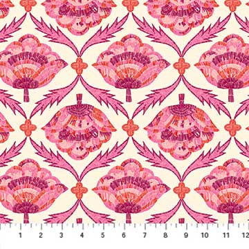 Glasshouse Embroidery Bloom - Figo Fabrics