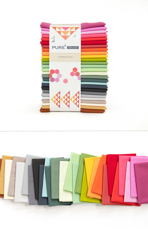 Pure Solids - Gathering Edition Half-Yard Bundle - Art Gallery Fabrics