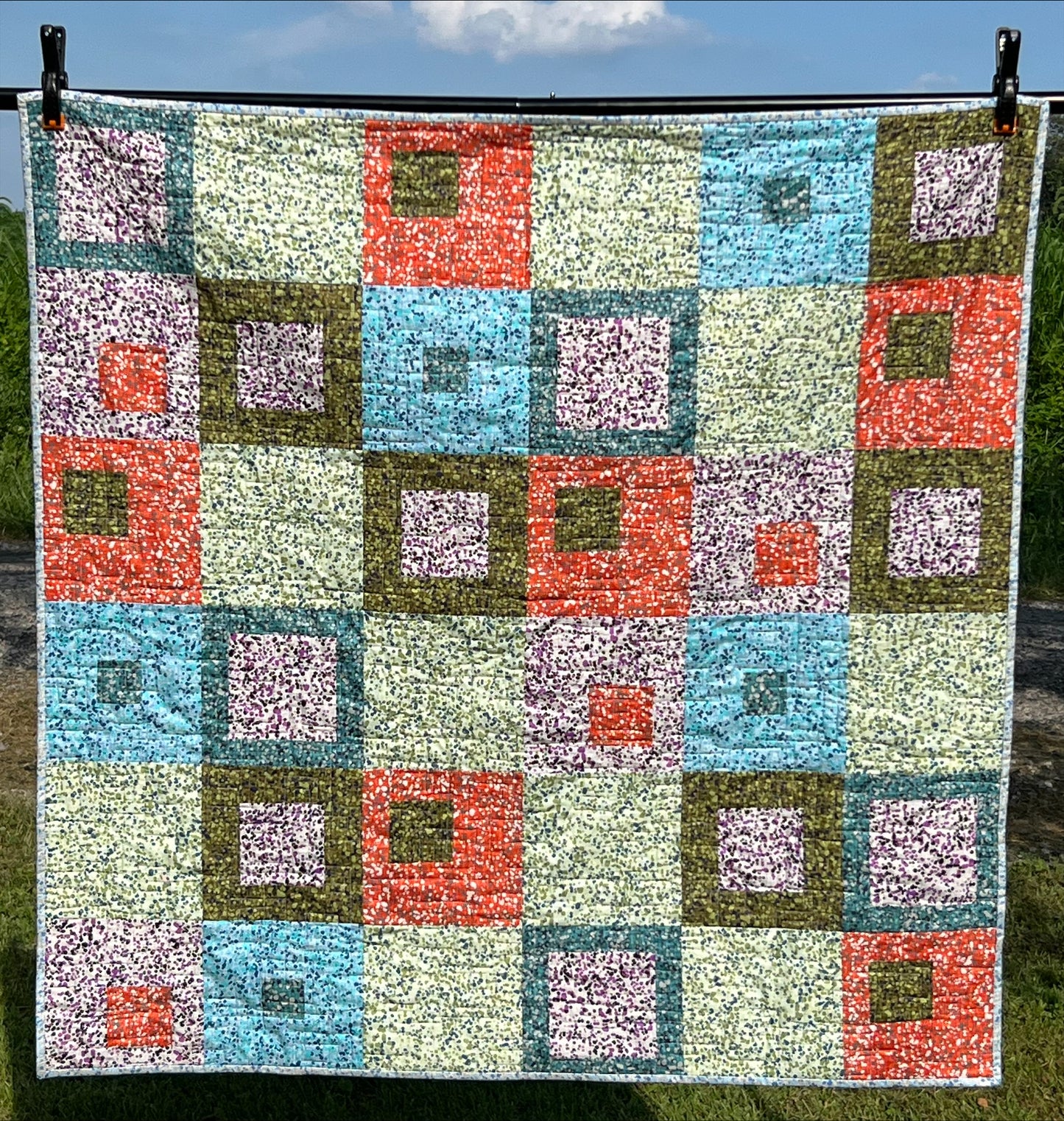 Scattered Quilt Pattern - Paper