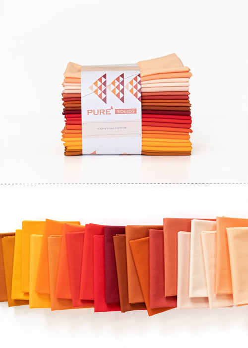 Pure Solids - Harvesting Edition  Fat Quarter Bundle - Art Gallery Fabrics